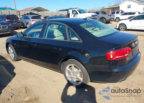 2009 Audi A4 2.0T Premium from USA, damaged, VIN WAULF78K69N032233